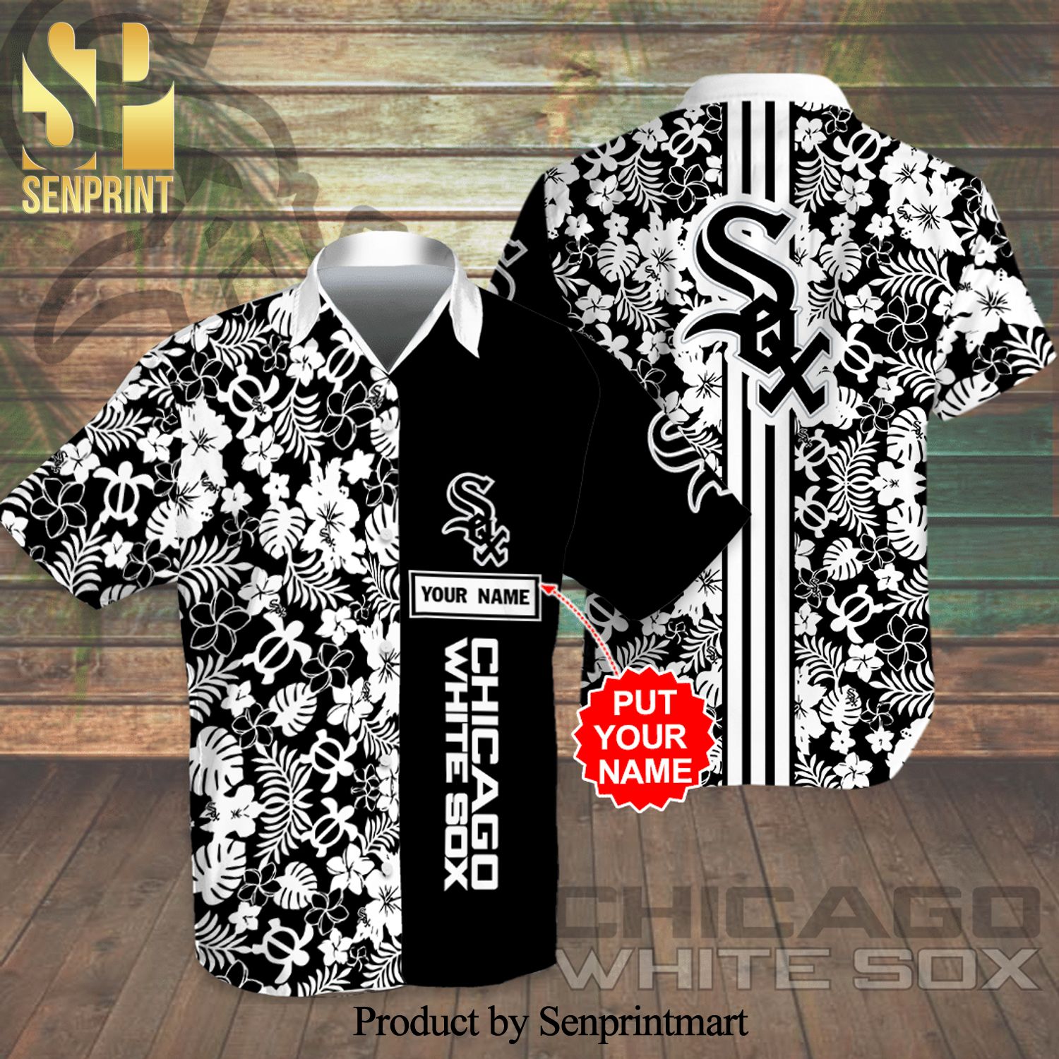 Chicago White Sox Apparel Hawaiian Shirt