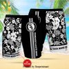 Personalized Chicago White Sox Full Printing Flowery Aloha Summer Beach Hawaiian Shirt And Beach Shorts – Black