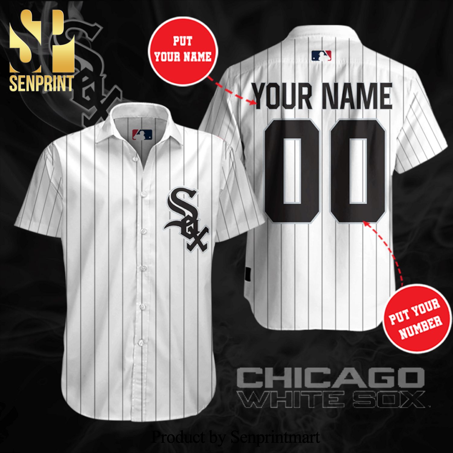 personalized white sox jersey