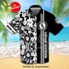 Personalized Chicago White Sox Logo Full Printing Short Sleeve Dress Shirt Hawaiian Summer Aloha Beach Shirt – White Black