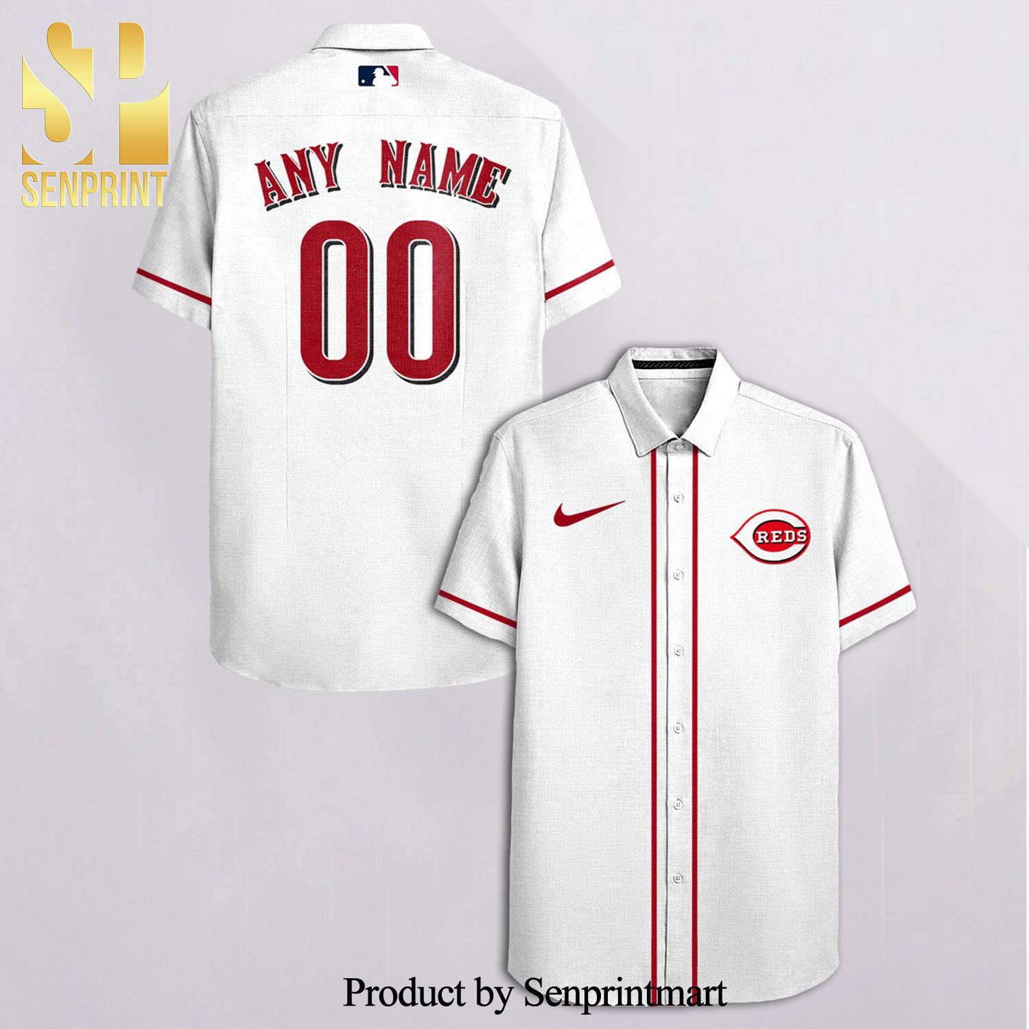 Cincinnati Reds MLB For Fans 3D Hawaiian Shirt - Senprintmart Store