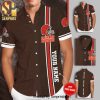 Personalized Clevel And Browns Football Team Full Printing Hawaiian Shirt – Red