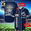 Personalized Dallas Cowboys Mascot Damn Right Full Printing Baseball Jersey