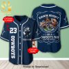 Personalized Dallas Cowboys Mascot Full Printing Baseball Jersey – Navy