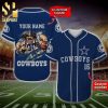 Personalized Dallas Cowboys Professional Football Team Full Printing Jersey Tank Top-Blue