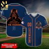 Personalized Detroit Lions Stand For The Flag Kneel For The Cross Full Printing Baseball Jersey – Black