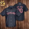 Personalized Clevel And Indians Baseball Full Printing Hawaiian Shirt – Grey