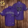 Personalized Colorado Rockies Baseball Full Printing 3D Hawaiian Shirt – Grey