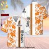 Personalized Detroit Tigers Logo Full Printing Short Sleeve Dress Shirt Hawaiian Summer Aloha Beach Shirt – Cobalt Orange