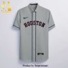 Personalized Houston Astros Full Printing Hawaiian Shirt – Navy