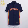 Personalized Houston Astros Full Printing Hawaiian Shirt – Orange