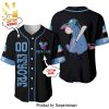 Personalized Eeyore Donkey Winnie The Pooh All Over Print Pinstripe Baseball Jersey – White