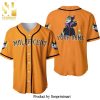 Personalized Evil Queen Maleficent Disney All Over Print Baseball Jersey – Blue