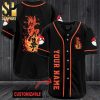 Personalized Fearow All Over Print Baseball Jersey – Black