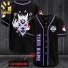 Personalized Gastly All Over Print Baseball Jersey – Black