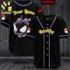 Personalized Gangar Mega All Over Print Baseball Jersey – Black