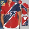 Personalized New England Patriots Football Full Printing Hawaiian Shirt – Blue