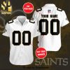 Personalized New Orleans Saints Football Team Full Printing Hawaiian Shirt – Grey