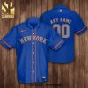 Personalized New York Mets Baseball Full Printing Hawaiian Shirt – Black