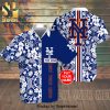 Personalized New York Mets Full Printing Hawaiian Shirt – Black