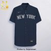 Personalized New York Yankees Full Printing Hawaiian Shirt – Navy Gift For Fans