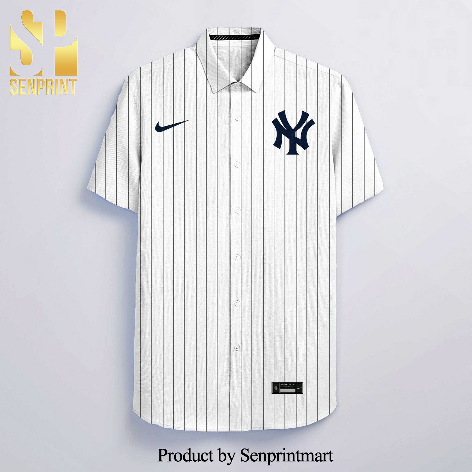 Personalized York Yankees Button Down Shirt Hawaiian For Men Women