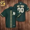 Personalized Oakl And Athletics Baseball Full Printing Hawaiian Shirt – Green