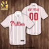 Personalized Philadelphia Phillies Full Printing Flowery Aloha Summer Beach Hawaiian Shirt – Neon Blue