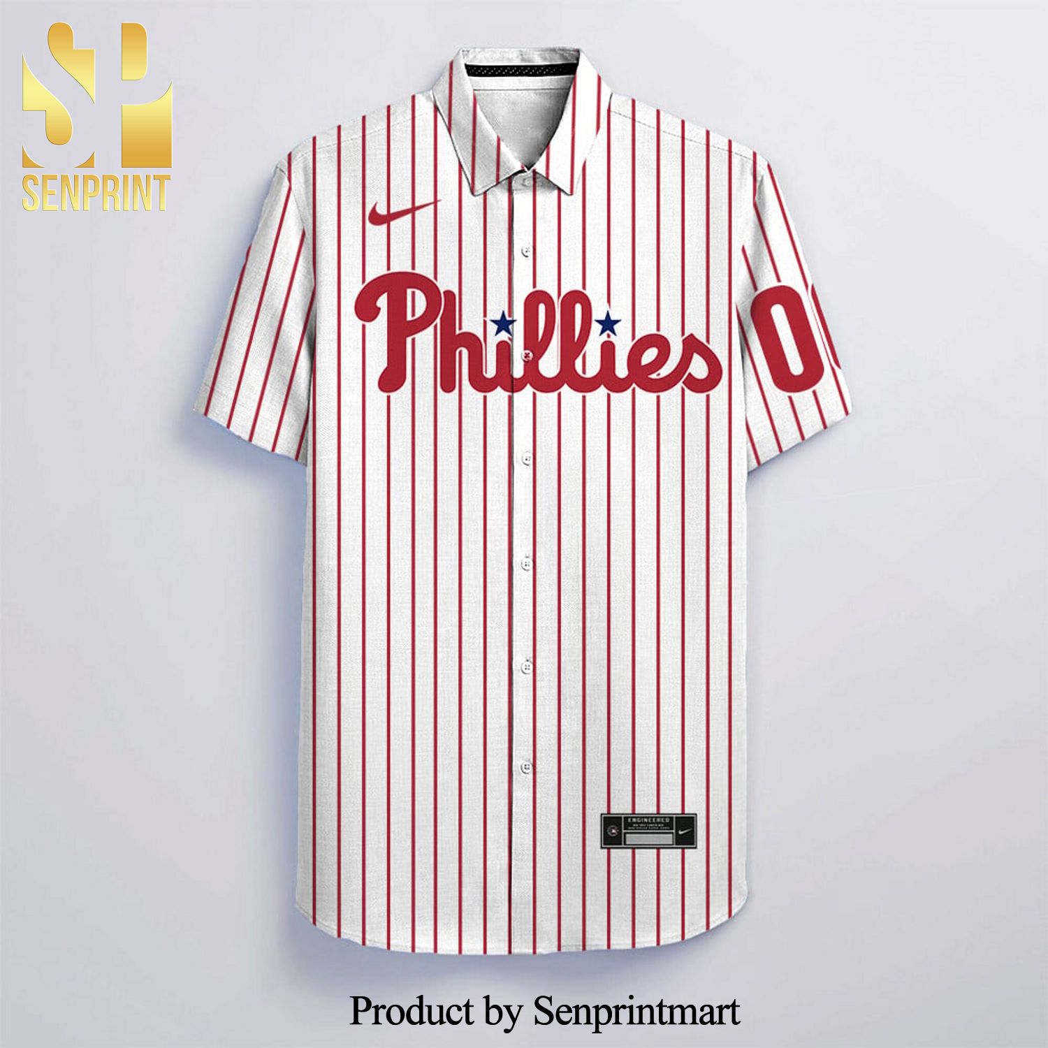 Personalized Philadelphia Phillies Full Printing Hawaiian Shirt – White Gift For Fans