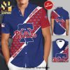 Personalized Philadelphia Phillies Logo Full Printing Short Sleeve Dress Shirt Hawaiian Summer Aloha Beach Shirt – Red Blue