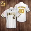 Personalized Pittsburgh Pirates Baseball Full Printing Hawaiian Shirt – Gray