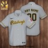 Personalized Pittsburgh Pirates Full Printing Hawaiian Shirt – White