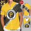 Personalized Pittsburgh Pirates Full Printing Short Sleeve Dress Shirt Hawaiian Summer Aloha Beach Shirt – White