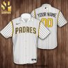 Personalized San Diego Padres Baseball Full Printing Hawaiian Shirt – Pinstripe Baseball