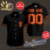 Personalized San Francisco Giants It Doesn’t Get More Full Printing Short Sleeve Dress Shirt Hawaiian Summer Aloha Beach Shirt – Orange Gray