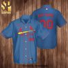 Personalized St Louis Cardinals Baseball Full Printing 3D Hawaiian Shirt – Grey