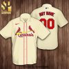 Personalized St Louis Cardinals Baseball Full Printing Hawaiian Shirt – Blue