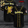Personalized Kabutops All Over Print Baseball Jersey – Black