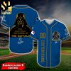 Personalized Kansas City Royals Mascot Full Printing Baseball Jersey – Blue
