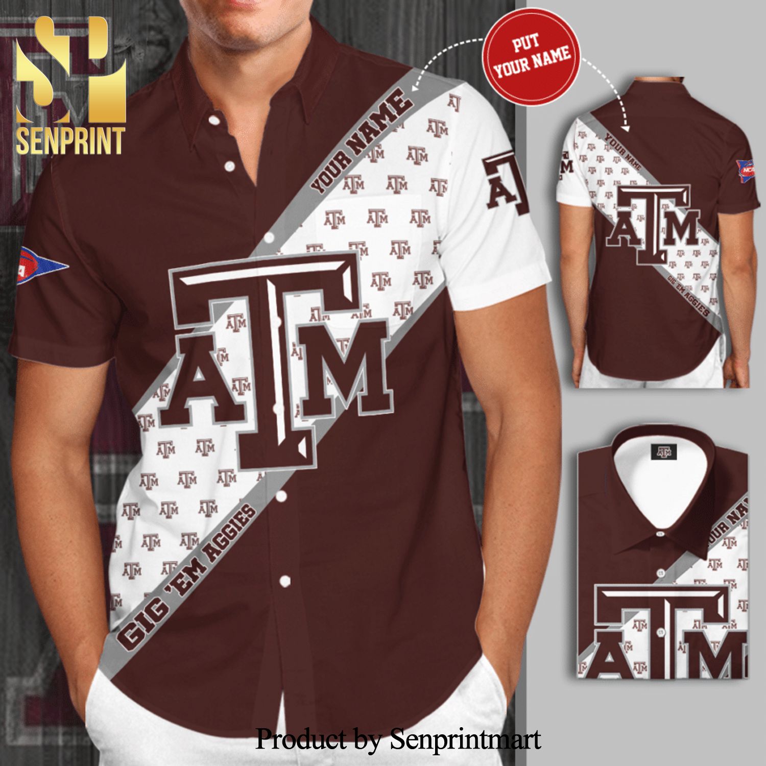 Texas A&m Aggies Hawaiian Shirt Summer Gift