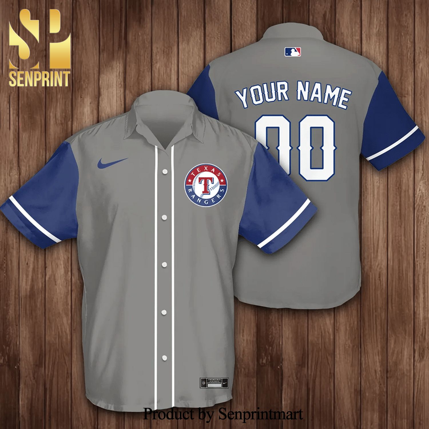 Texas Rangers MLB Custom Name Hawaiian Shirt Cheap For Men Women - T-shirts  Low Price