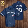 Personalized Toronto Blue Jays Baseball Full Printing Hawaiian Shirt – Grey