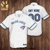 Personalized Toronto Blue Jays Baseball Full Printing Hawaiian Shirt – Navy