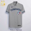 Personalized Toronto Blue Jays Baseball Full Printing Hawaiian Shirt – White