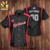 Personalized Washington Nationals 3D Full Printing Hawaiian Shirt – Black