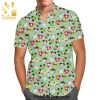 Peter Pan Floral Leaf Disney Full Printing Hawaiian Shirt – Green