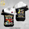 Pokeball Pokemon Leaves Pattern Full Printing Hawaiian Shirt – White