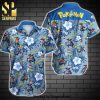 Pokemon Fire Type Paisley Pattern Full Printing Hawaiian Shirt