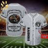 Personalized Las Vegas Raiders Skull Damn Right Full Printing Baseball Jersey