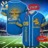 Personalized Los Angeles Chargers Stand For The Flag Full Printing Baseball Jersey